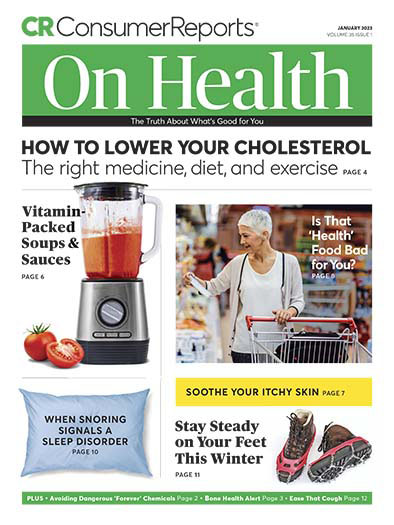 Latest issue of Consumer Reports on Health