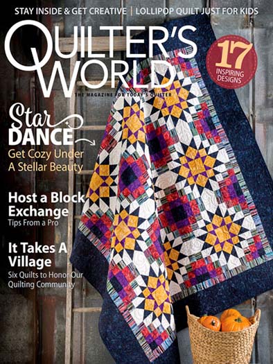 Latest issue of Quilter's World 