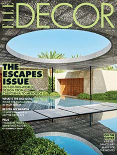 Latest issue of Elle Décor