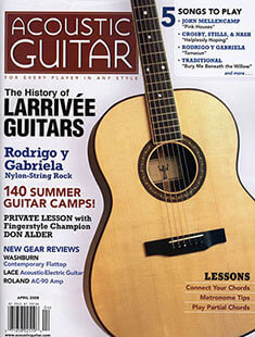 Latest issue of Acoustic Guitar