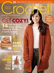 Latest issue of Crochet Magazine