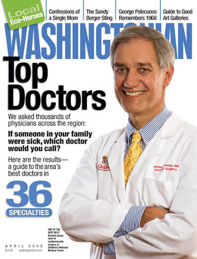 Latest issue of The Washingtonian Magazine