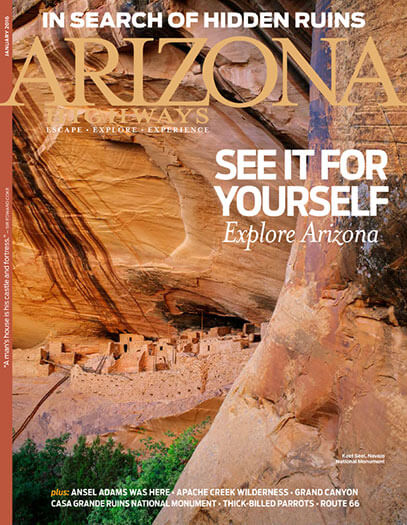 Latest issue of Arizona Highways