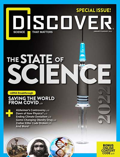 Latest issue of Discover Magazine