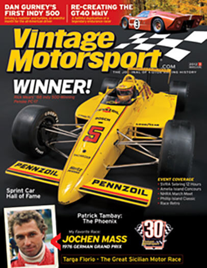 Vintage Motorsport Magazine Subscription