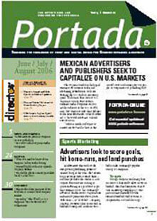 Latest issue of Portada Magazine