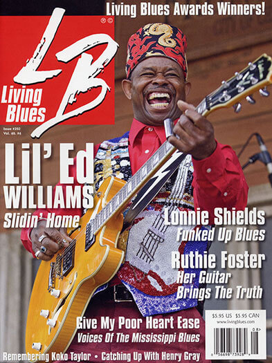 Latest issue of Living Blues 
