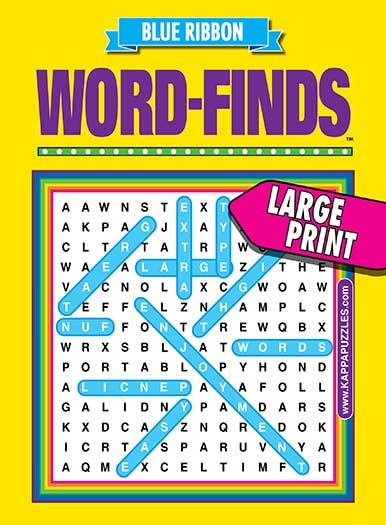 Latest issue of Blue Ribbon Word Finds 