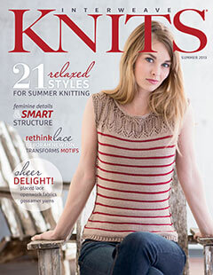 Latest issue of Interweave Knits Magazine
