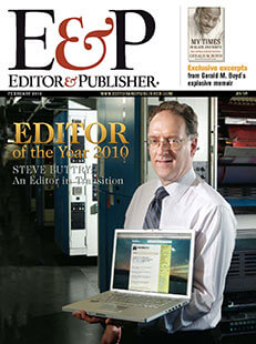 Latest issue of Editor and Publisher