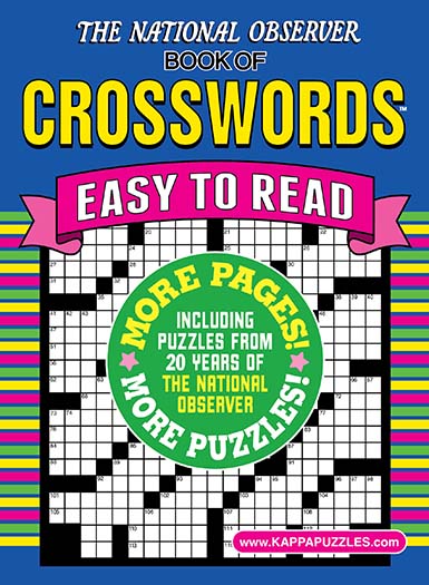 Subscribe to National Observer Book of Crosswords