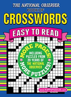 Latest issue of National Observer Book of Crosswords