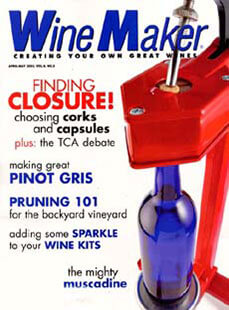 Latest issue of WineMaker Magazine