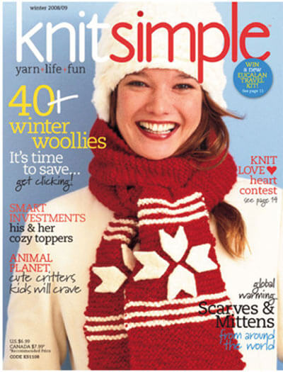 Latest issue of Knit Simple