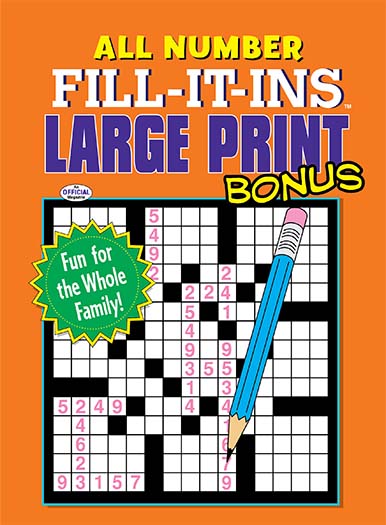 Latest issue of All Number Fill It Ins Bonus