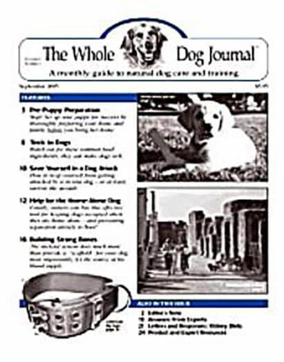 Whole Dog Journal Magazine Subscription