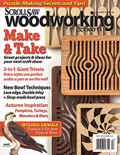 Latest issue of Scroll Saw Woodworking and Crafts Magazine