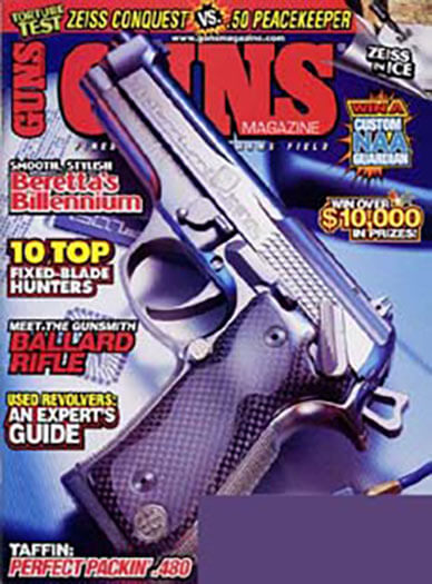 Latest issue of Guns Magazine