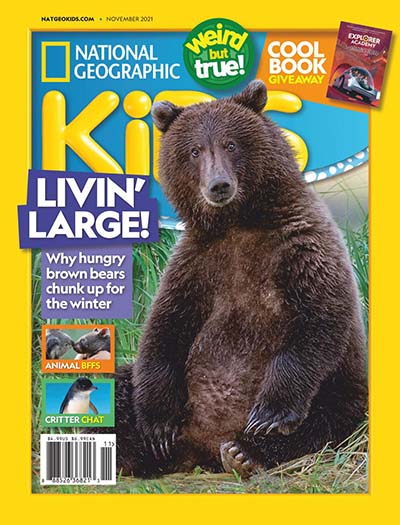 Latest issue of National Geographic Kids 
