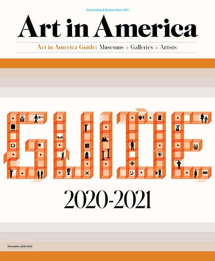 Art in America magazine cover
