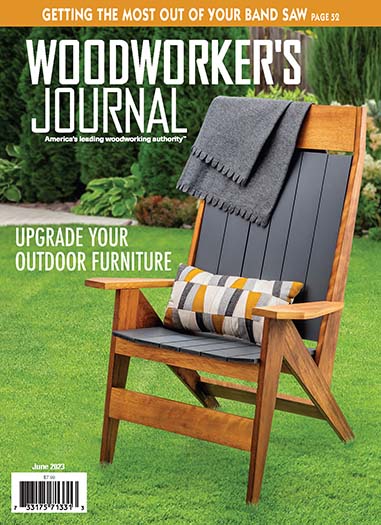 Latest issue of Woodworker's Journal Magazine