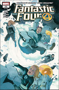 Latest issue of Fantastic Four 