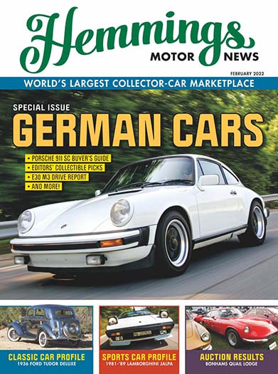 Latest issue of Hemmings Motor News