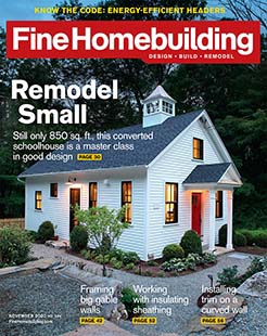 Latest issue of Fine Homebuilding