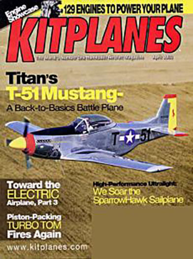 Latest issue of KitPlanes Magazine