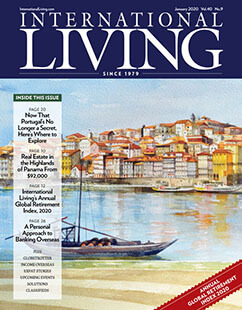 Latest issue of International Living