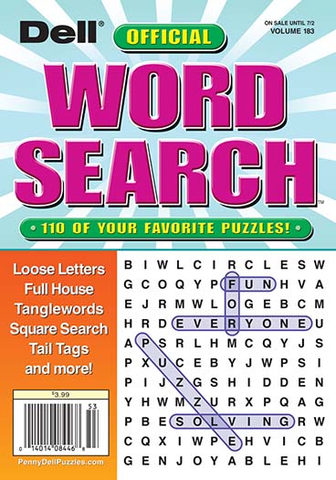 Dell Official Word Search Magazine Subscription