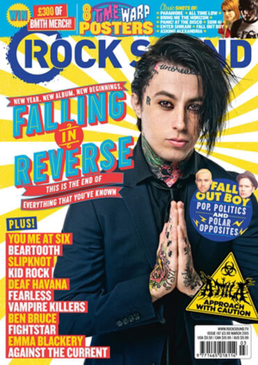 Rock Sound magazine cover