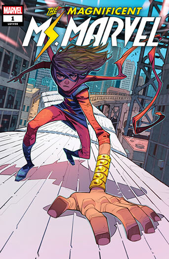 Latest issue of Magnificent Ms Marvel Magazine