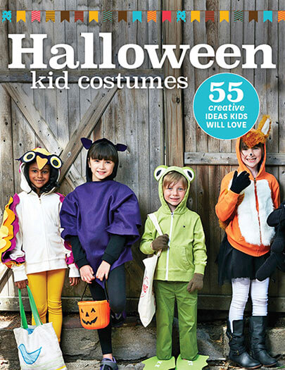 Cover of Halloween Kid Costumes digital PDF