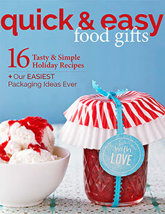 Cover of Quick & Easy Food Gifts digital PDF