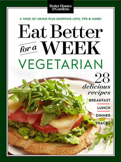 Cover of Eat Better For A Week: Vegetarian digital PDF