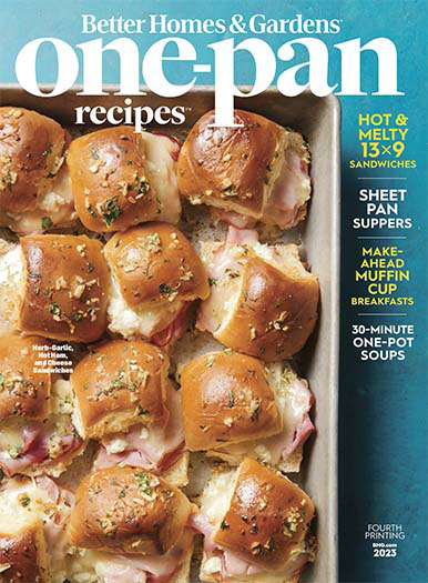 Latest issue of Better Homes & Gardens: One-Pan Recipes