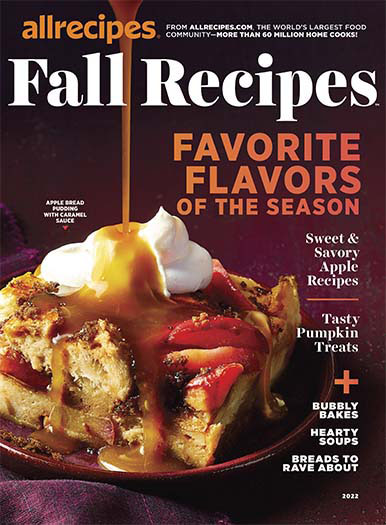 Latest issue of Allrecipes Fall Recipes