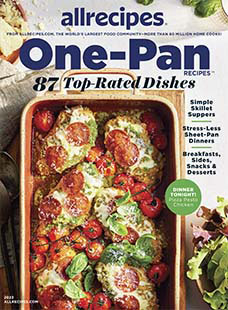 Latest issue of Allrecipes One-Pan Recipes 2023