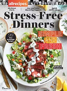 Cover of Allrecipes Stress-Free Dinners