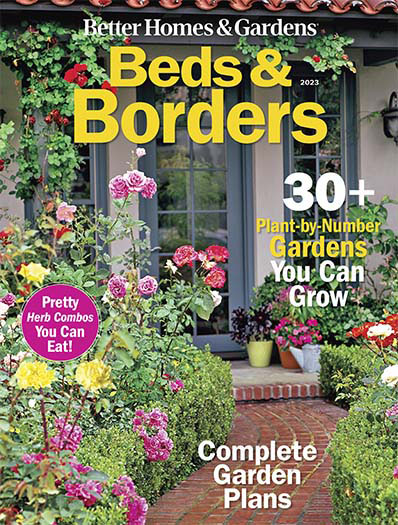 Latest issue of Better Homes & Gardens: Beds & Borders