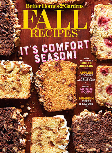 Cover of Better Homes & Gardens Best Fall Recipes