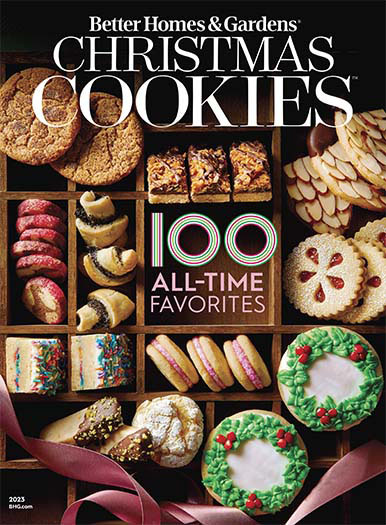 Latest Issue of Better Homes & Gardens: Christmas Cookies 2023