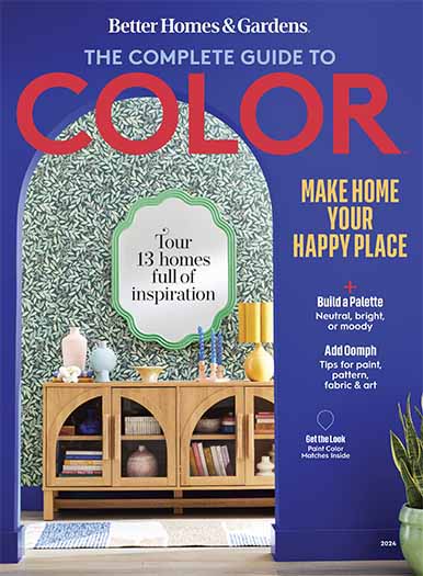 Latest Issue of Better Homes & Gardens: The Complete Guide to Color