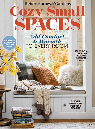 Cover of Better Homes & Gardens Cozy Small Spaces