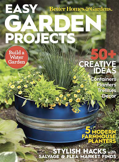 Latest issue of Better Homes & Gardens: Easy Garden Projects