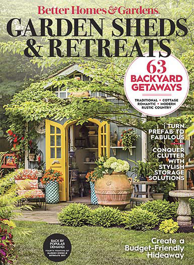 Cover of Better Homes & Gardens: Garden Sheds & Retreats