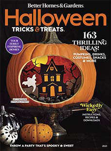Latest Issue of Better Homes & Gardens: Halloween Tricks & Treats