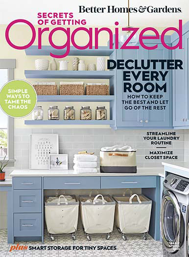 Better Homes Gardens Secrets of Getting Organized Early Spring 2023