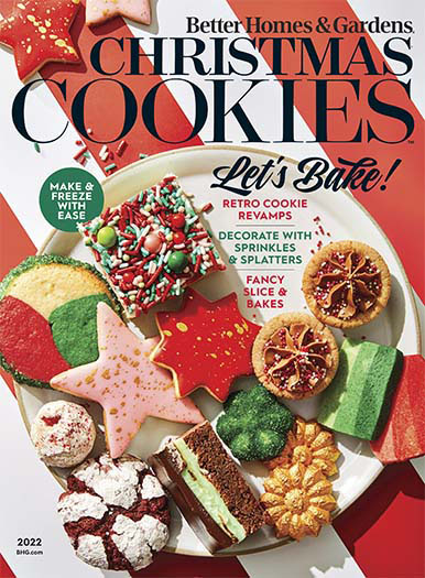 Latest issue of Better Homes and Gardens: Christmas Cookies 2022